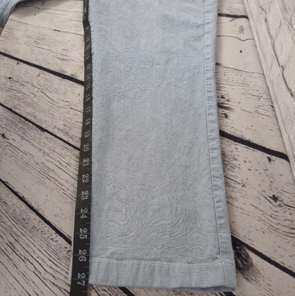 J. Crew drawstring elastic zipper casual pants with pockets light blue XL - Picture 10 of 12